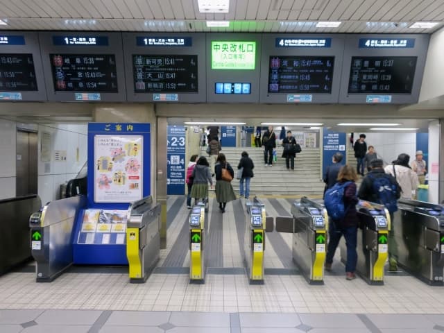 JR名古屋駅の改札